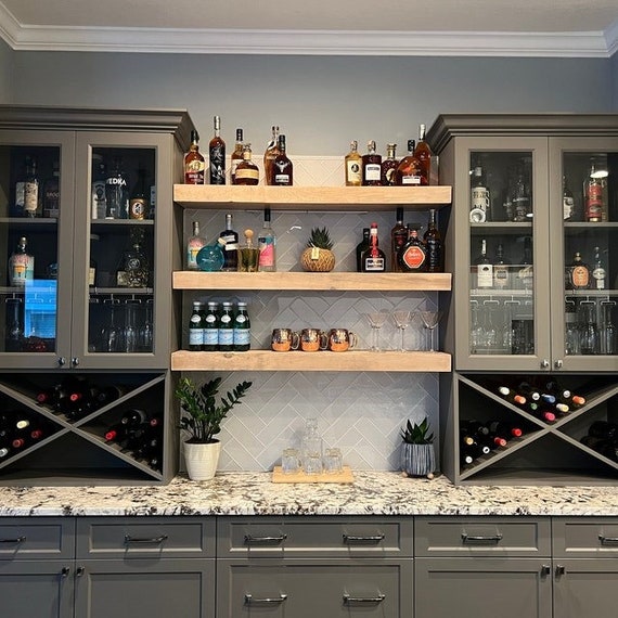 3 inch deep wall shelves deals