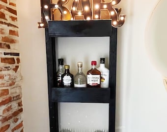 Bar Liquor Display Shelf