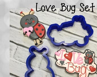 Love Bug Cookie / Fondant Cutters