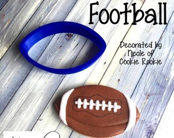 Football Cookie / Fondant Cutter