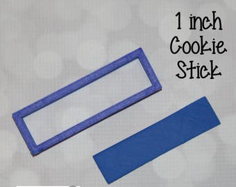 1 Inch Cookie Sticks - Cookie / Fondant Cutter