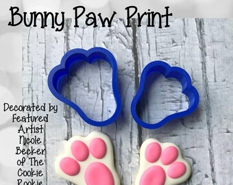 Bunny Paw Print / Easter Cookie Cutter