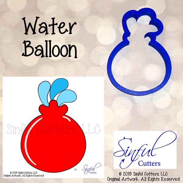 Water Balloon Cookie / Fondant Cutter