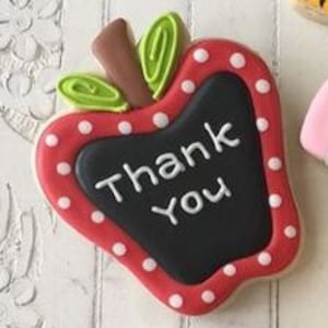 Apple 5 Sizes Cookie Cutter STL Files Print at Home Sugar Cookies, Fondant, Baking, School, First Day of School, Teacher Appreciation, Fruit