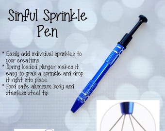 Sinful Sprinkle Pen - Cookie Decorating Tool