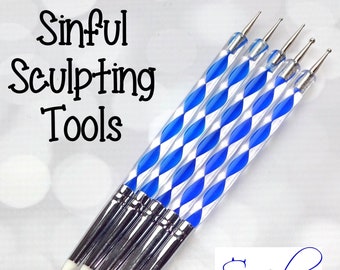 Sinful Sculpting Tools - Royal Icing and Fondant Sculpting / Decorating Tools