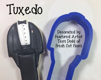 Tuxedo Cookie  / Fondant Cutter