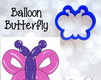 Balloon Animal Butterfly Cookie / Fondant Cutters