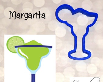 Margarita - Fiesta, Cinco de Mayo Cookie / Fondant Cutter