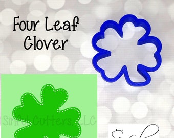 Four Leaf Clover - St. Patrick's Day Cookie / Fondant Cutter