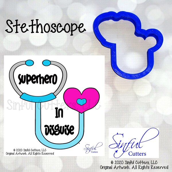 Stethoscope Cookie / Fondant Cutter