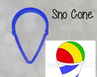 Sno Cone Cookie / Fondant Cutter