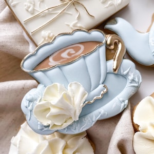 Wedding Teacup Cookie Cutter STL Files: 4 Sizes, Mother's Day, Baking (Digital Download)