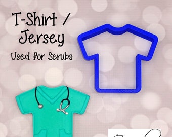 T-shirt / Jersey Cookie / Fondant Cutter