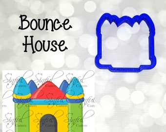 Bounce House Cookie Cutter / Fondant Cutter / Clay Cutter