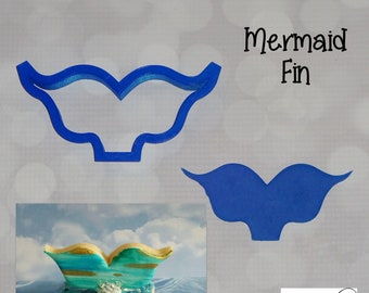 Mermaid Fin Cookie / Fondant Cutter