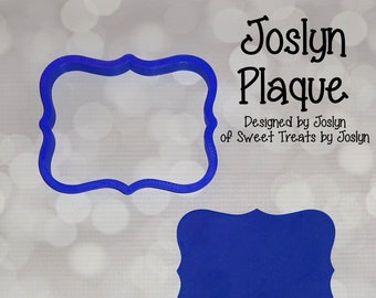 Joslyn Plaque Cookie / Fondant Cutter