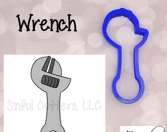 Wrench - Tool Cookie / Fondant Cutter