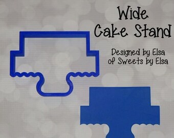 Wide Cake Stand Cookie / Coupeur de fondant