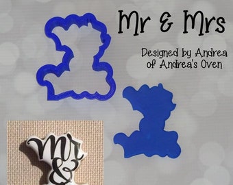 Mr & Mrs Cookie and Fondant Cutter