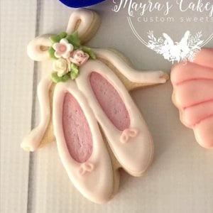 Chaussons de danse emporte-pièce 3,5 pouces fichiers STL, impression à la maison, biscuits au sucre, outils de cuisson en argile fondant, danse, danseuse, pointes, anniversaire