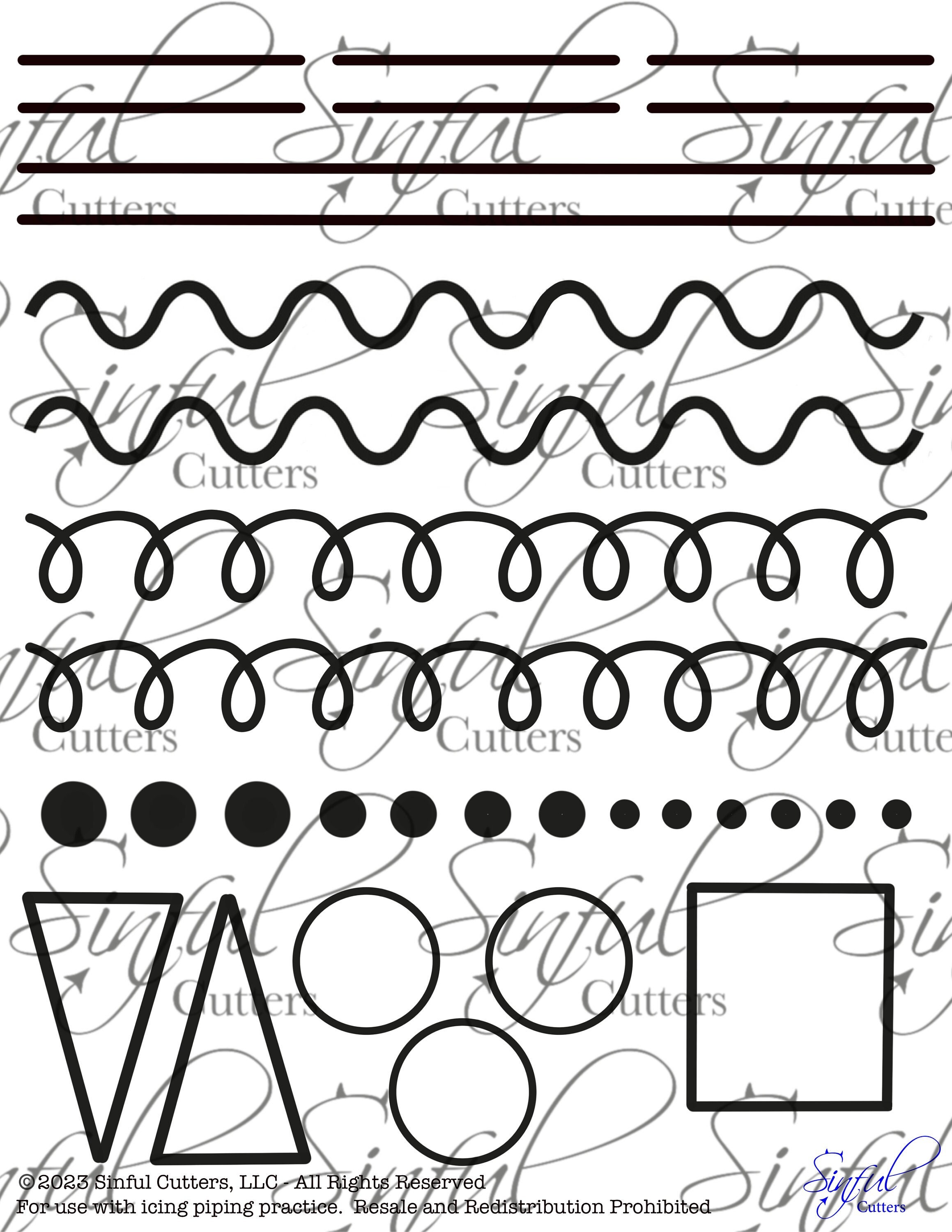 royal-icing-practice-sheet-8-5-x-11-instant-download-pdf-printable-file-etsy