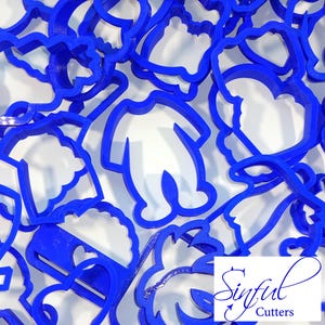 Bunny Rabbit Cookie Cutter STL Files: Easter Baking, 3D-Printing (5-Sizes, Digital Download) image 6
