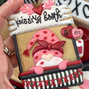 Kissing Booth Cookie Cutter STL Files: Valentine's Day Baking (Digital Download)