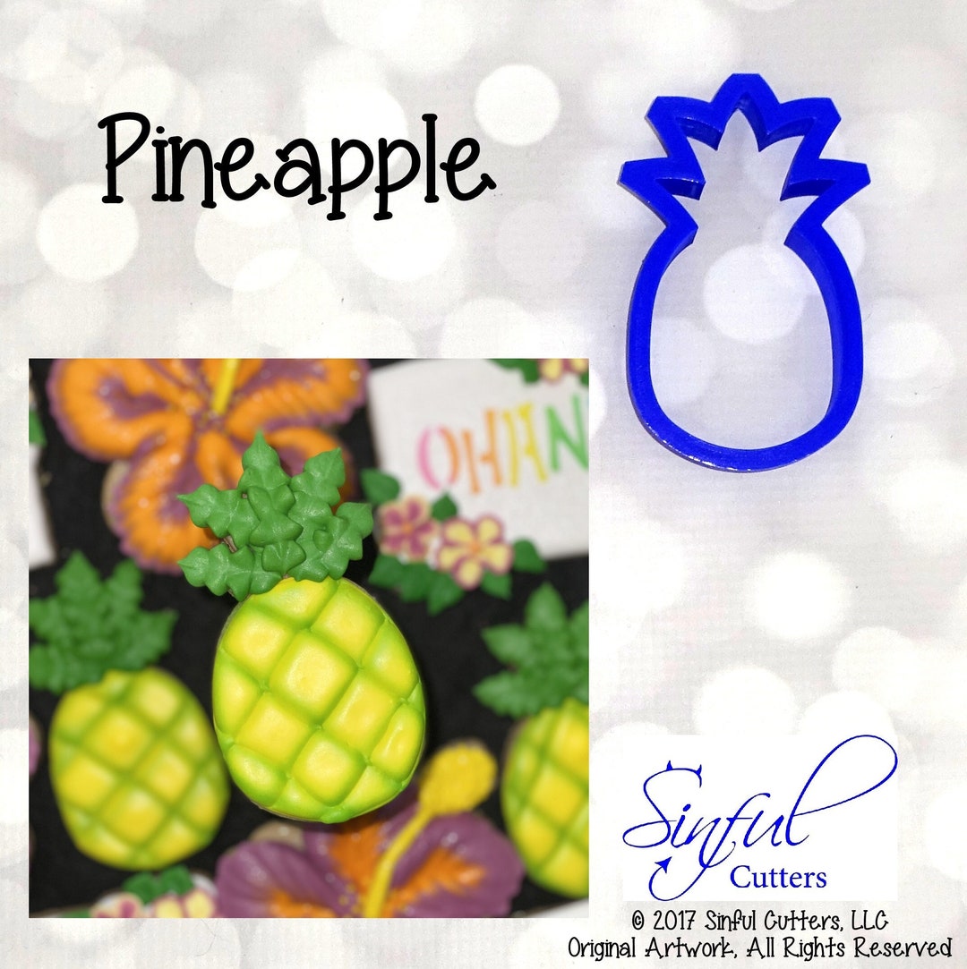 Pineapple Cookie Cutter / Fondant Cutter / Clay Cutter Etsy