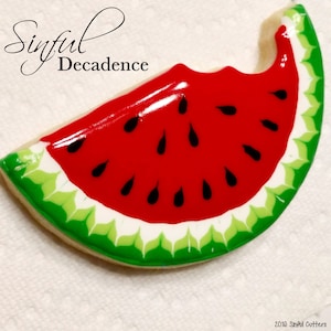 Wassermelone Scheibe Cookie / Fondant Cutter