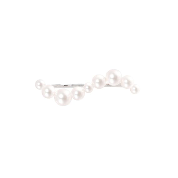 Floating Premier Quality Pearls Multi-Finger Ring