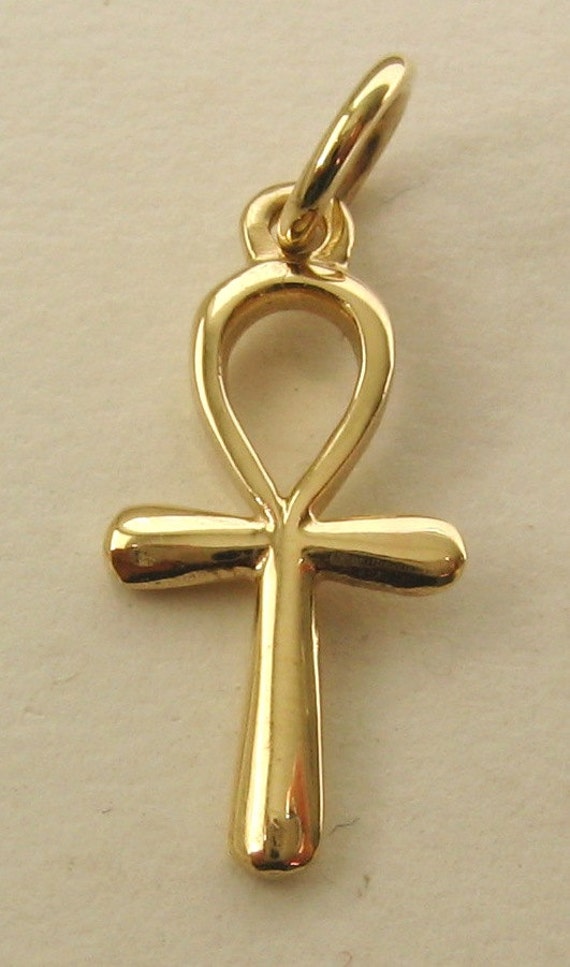 9ct gold ankh pendant sale