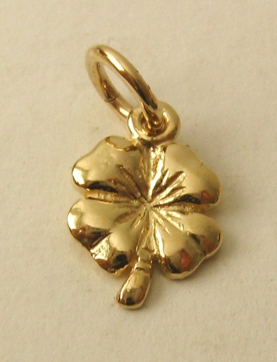 Genuine SOLID 9ct YELLOW GOLD 4 Four 