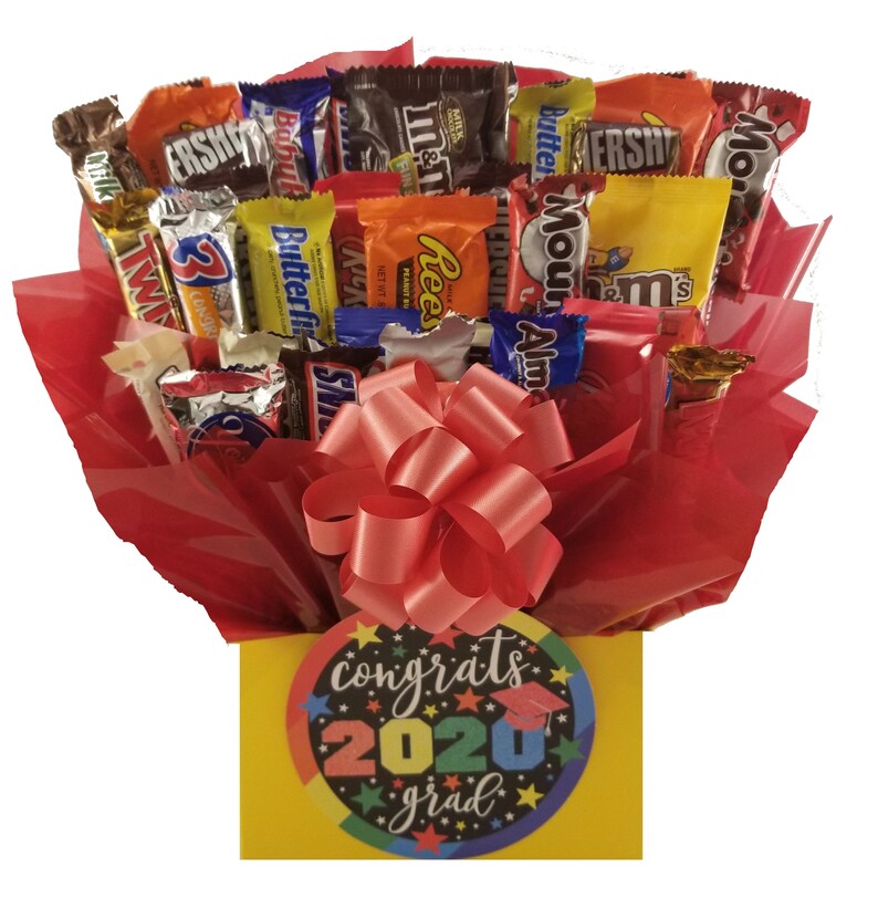 Chocolate Candy bouquet Graduation 2020 Gift Box See Etsy