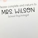 Personalized Complete and Return Stamp Custom Please Complete - Etsy