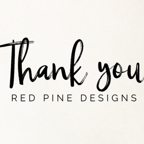Thank You for Your Order Rubber Stamp or Self Inking Stamp - Etsy