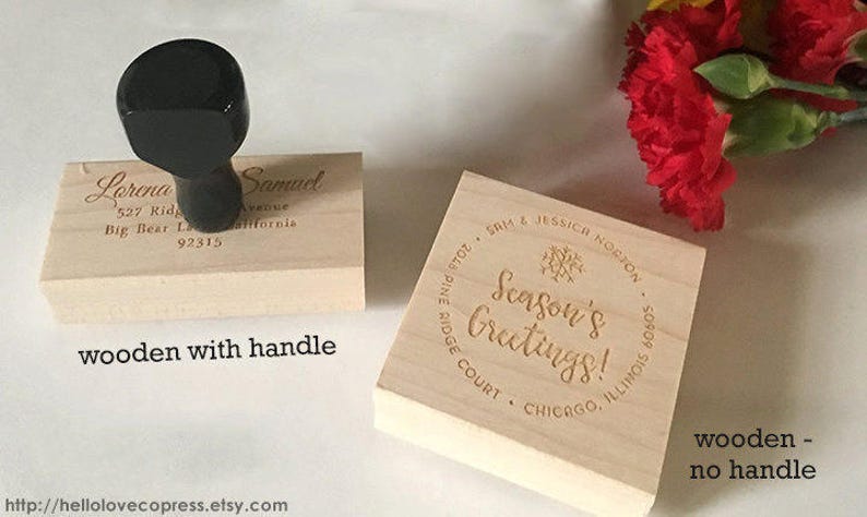 Personalized Name Stamp Crafter Stamp Custom Handmade By Wood Stamp Handmade By Stamp Etsy Stamp with Website Business Name Stamp