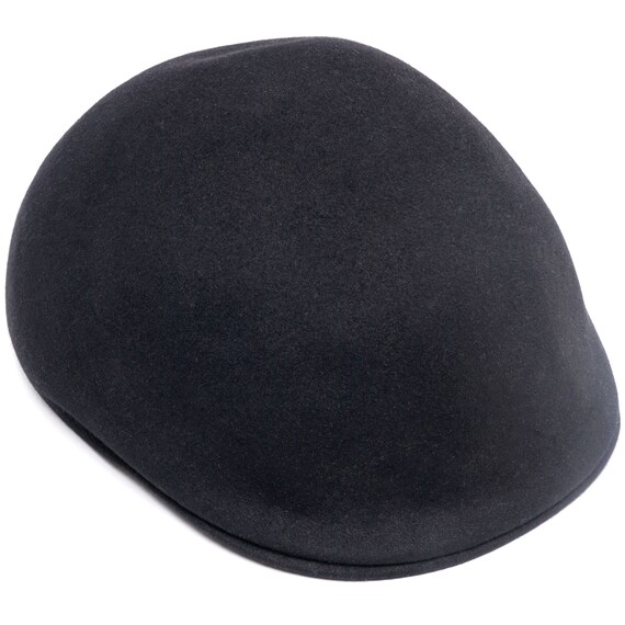 Stetson for Brooks Brothers Black Rabbit Fur Felt… - image 2