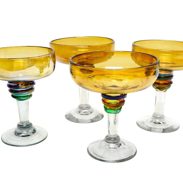 Hand Made Margarita Glasses Etsy