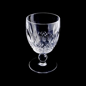 Vintage Waterford Colleen Crystal Wine Goblet, Hand-Cut Irish Glass