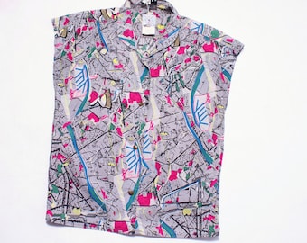 FENDI : Neon Coloured Vest Top