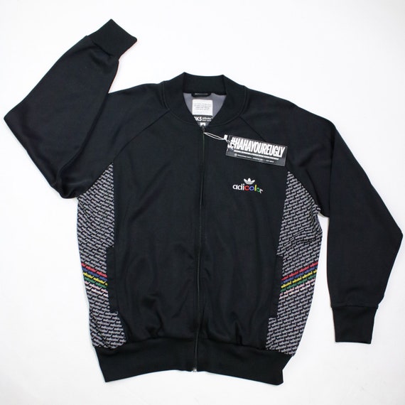 ADIDAS ORIGINALS: Chaqueta Adicolor Black Series BK5 | Etsy España