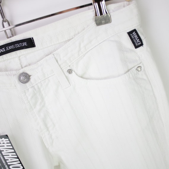 VERSACE JEANS COUTURE : White Jeans