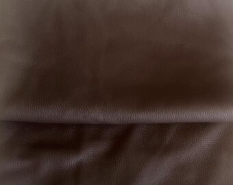 Leather Remnants Dark Brown- Full Grain Leather For Leatherworking, Wallets, Bags, Belts