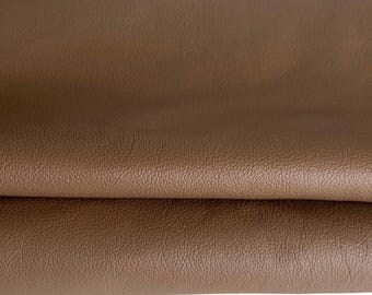 Tobacco Brown Top Grain Leather Sheet – Upholstery, Purse Making, Crafting 59”x 28”