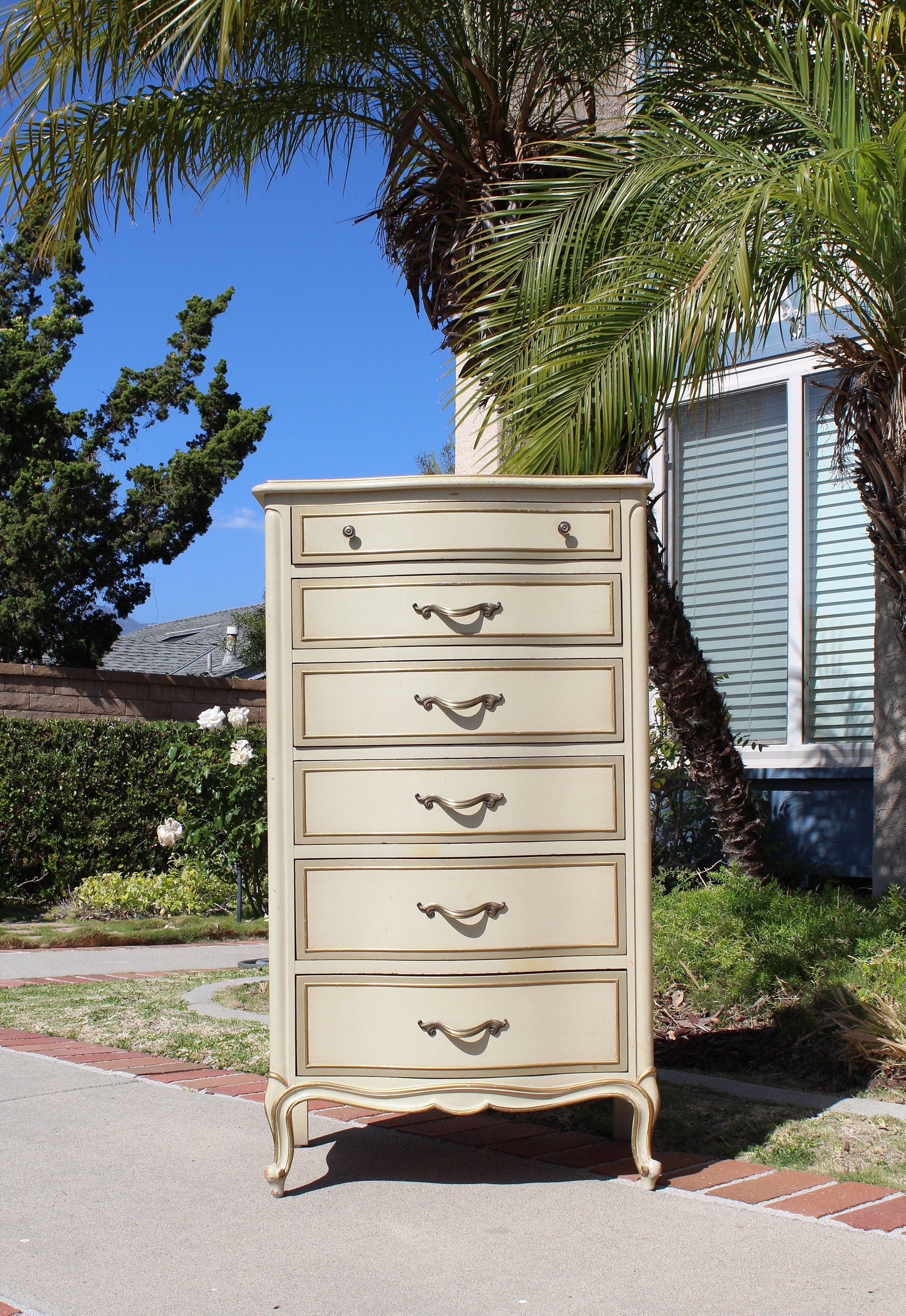 Elige tu color Aparador de lencería cofre de cajones Francés | Etsy