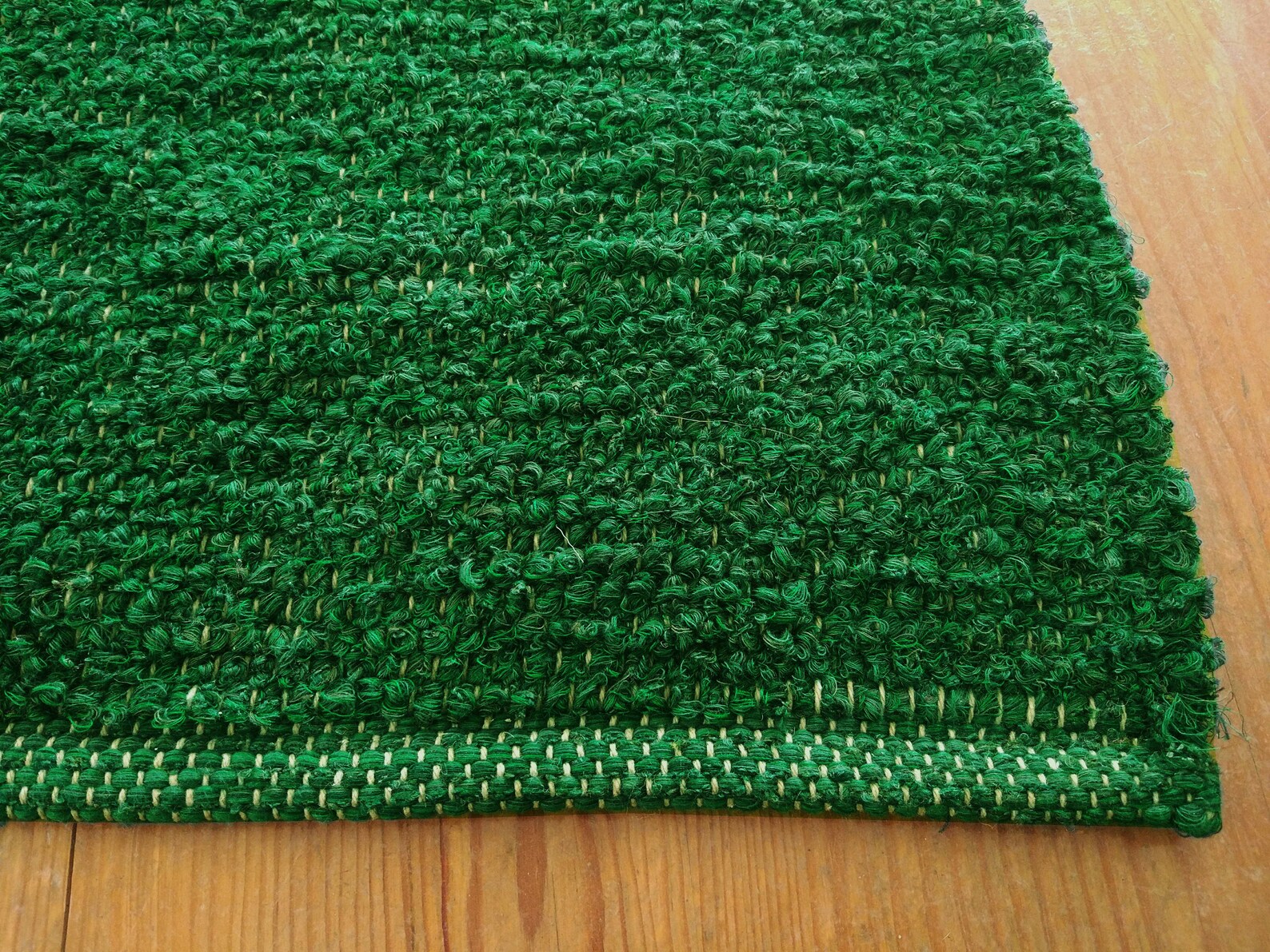 5x7 Green Area Rug Custom 100 Cotton Carpet Many Colours Etsy