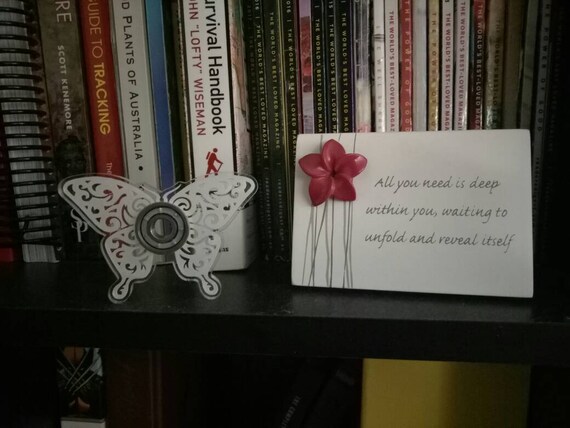 butterfly fidget spinner