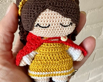Haakpatroon Roodkapje Squarehead doll