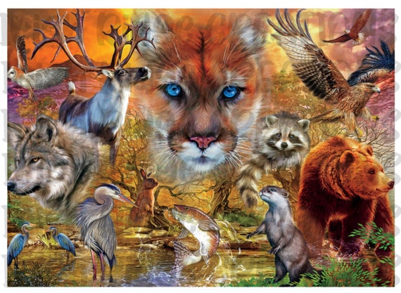 Lion Bear Elk Eagle Wolf Fish Otter Deer Hunting Animal Png - Etsy Lion Bear Elk Eagle Wolf Fish Otter Deer Hunting Animal Png - Etsy